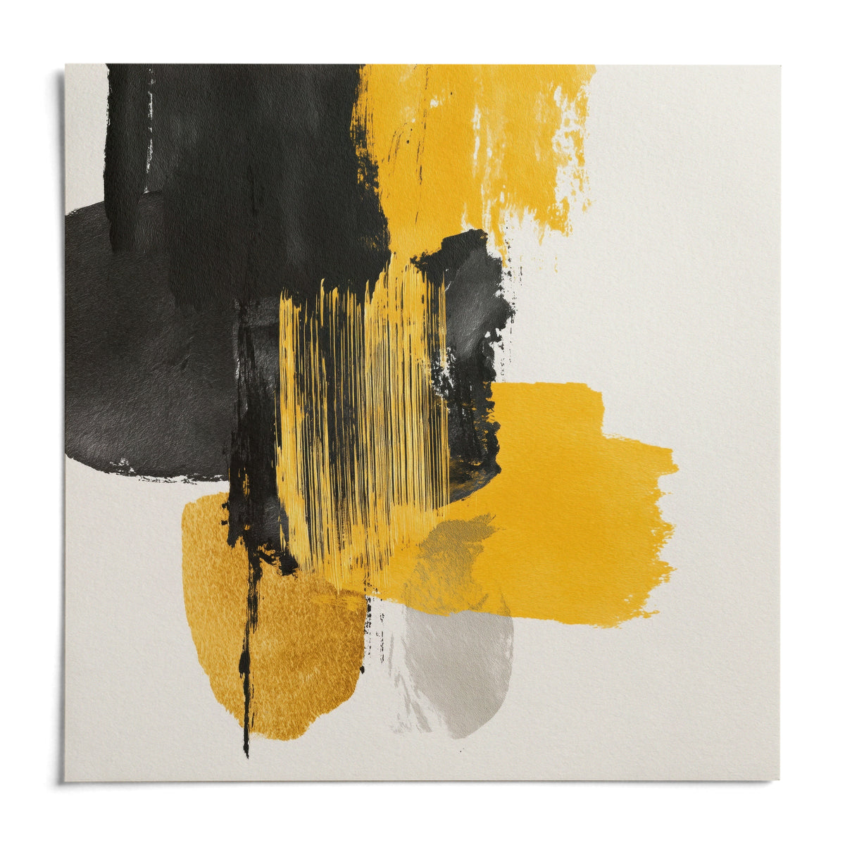 Abstract Poster Art, shown as an unframed paper print on a plain white background