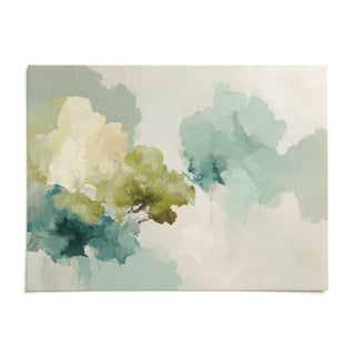 Abstract Tree Art Print, shown as an unframed paper print on a plain white background