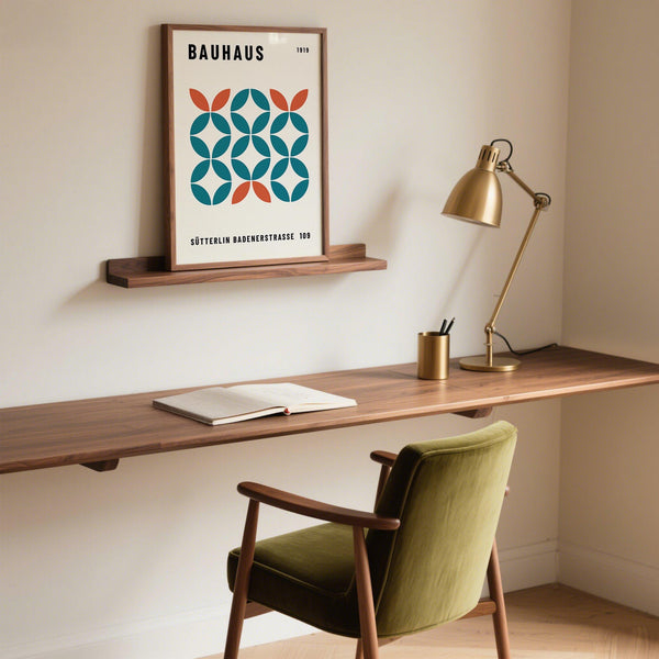 Abstract pattern print titled Work Office Wall Art with modern flair.