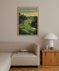 Includes Augusta National Golf Poster wall print with ‘Augusta National’ header text