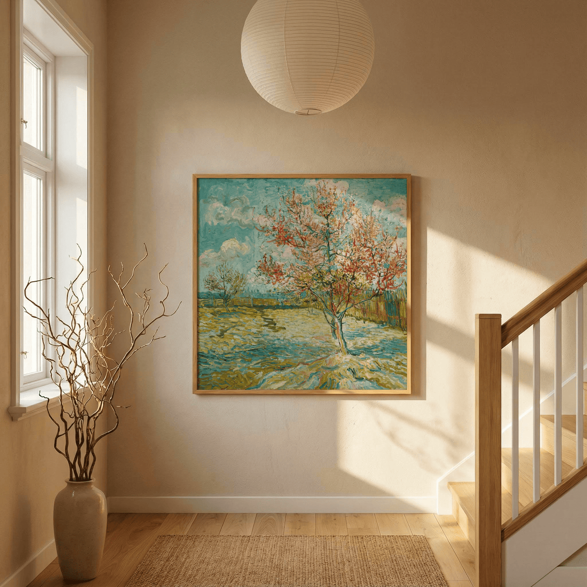 Multicolored Impressionist Wall Art for creative studio wall art