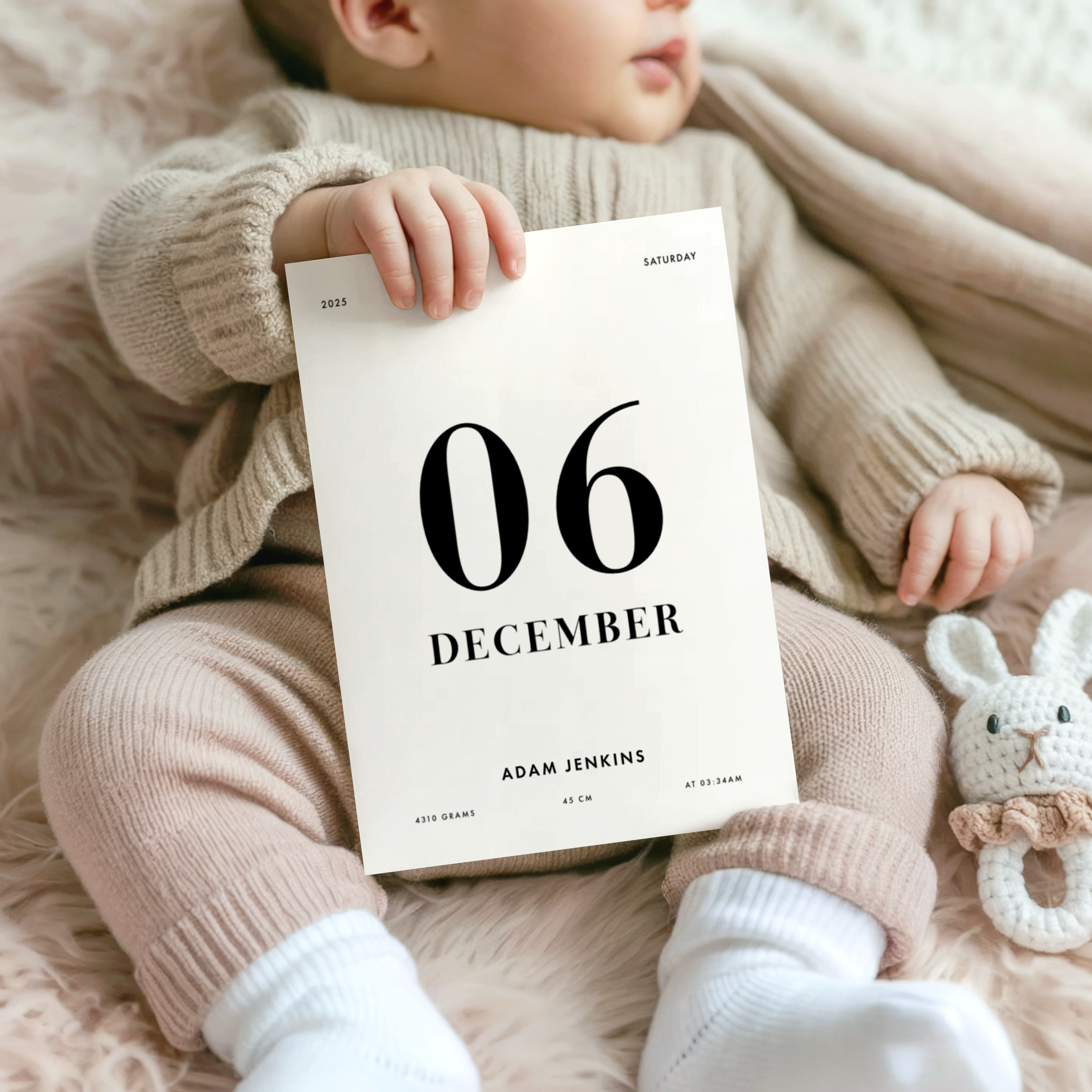 Born This Day Custom