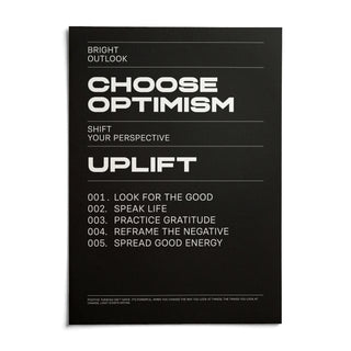 Affirmation Print, shown as an unframed paper print on a plain white background