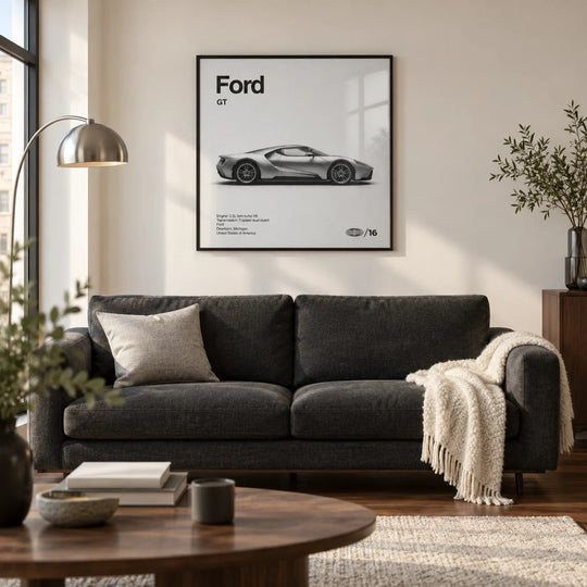 Perfil de supercoche estadounidense