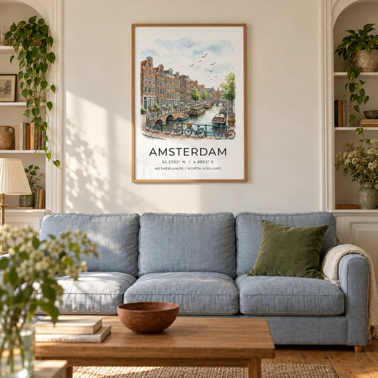 Encantadores Canales de Ámsterdam