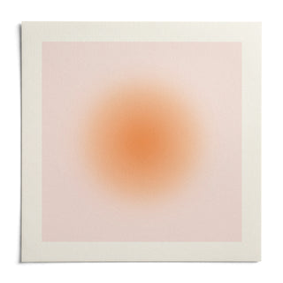 Apricot Print, shown as an unframed paper print on a plain white background