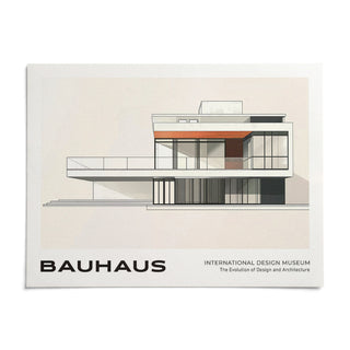 Architecture Art Print, shown as an unframed paper print on a plain white background