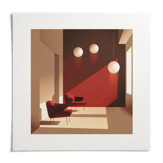 Art for Office Walls, shown as an unframed paper print on a plain white background