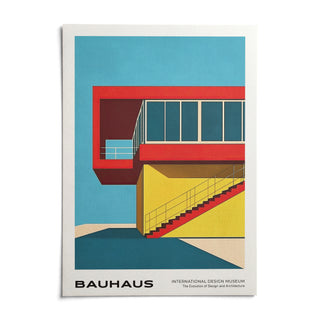 Art Mid Century Modern, shown as an unframed paper print on a plain white background