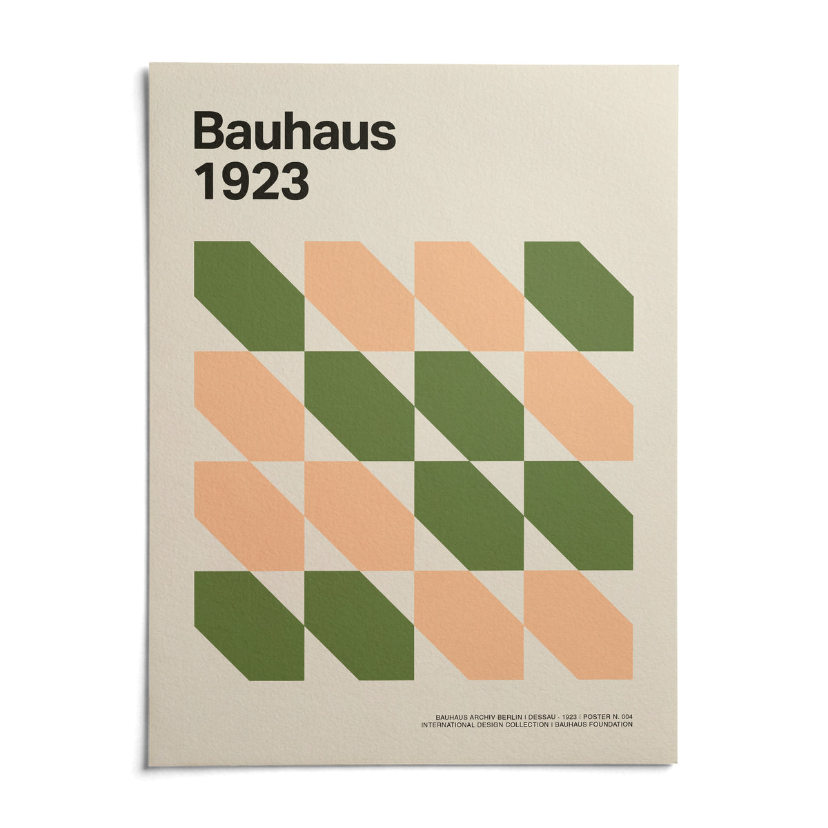 Art Prints Mid Century, shown as an unframed paper print on a plain white background