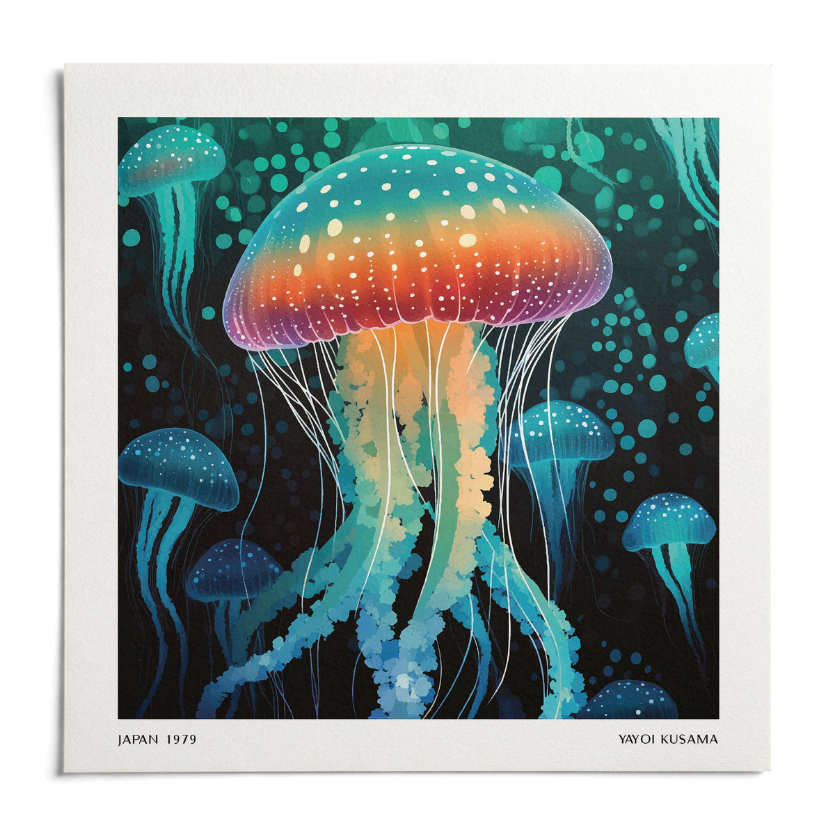 Art Unique Wall, shown as an unframed paper print on a plain white background