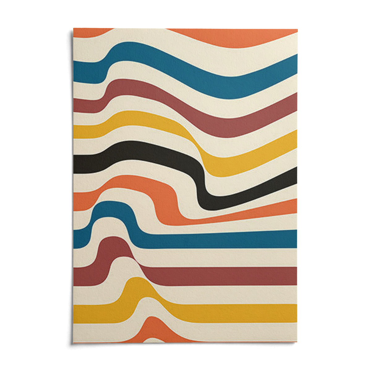Art Work for Wall, shown as an unframed paper print on a plain white background