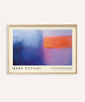 art by Mark Rothko abstract colour block print