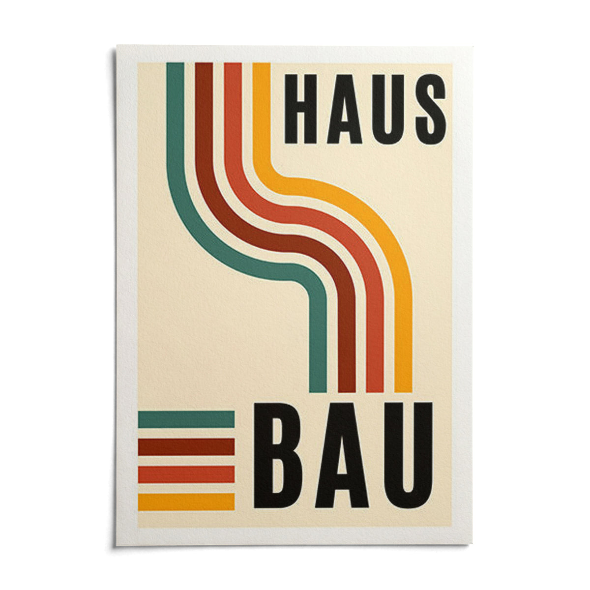 Artwork for the Office, shown as an unframed paper print on a plain white background