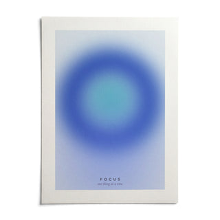 Aura Poster, shown as an unframed paper print on a plain white background