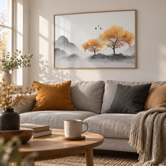 Herbstbaumkunst