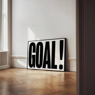 Minimalist black-and-white wall art for games room ideal for sports bars
