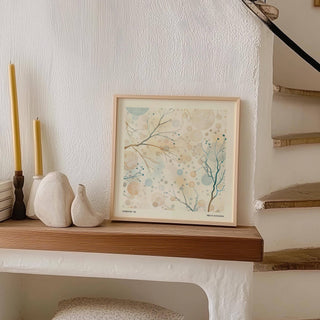 Contemporary neutral artwork for stylish home interiors