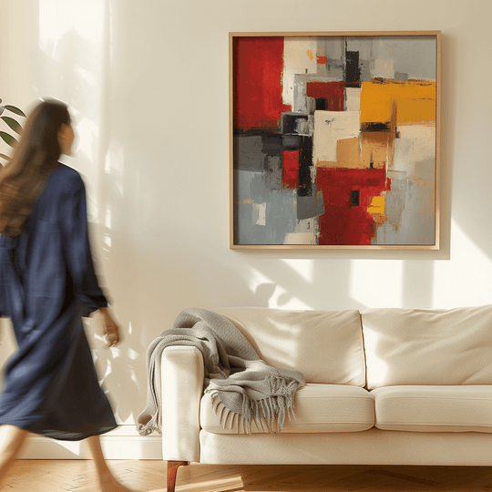 Blocco di Colori Astratto