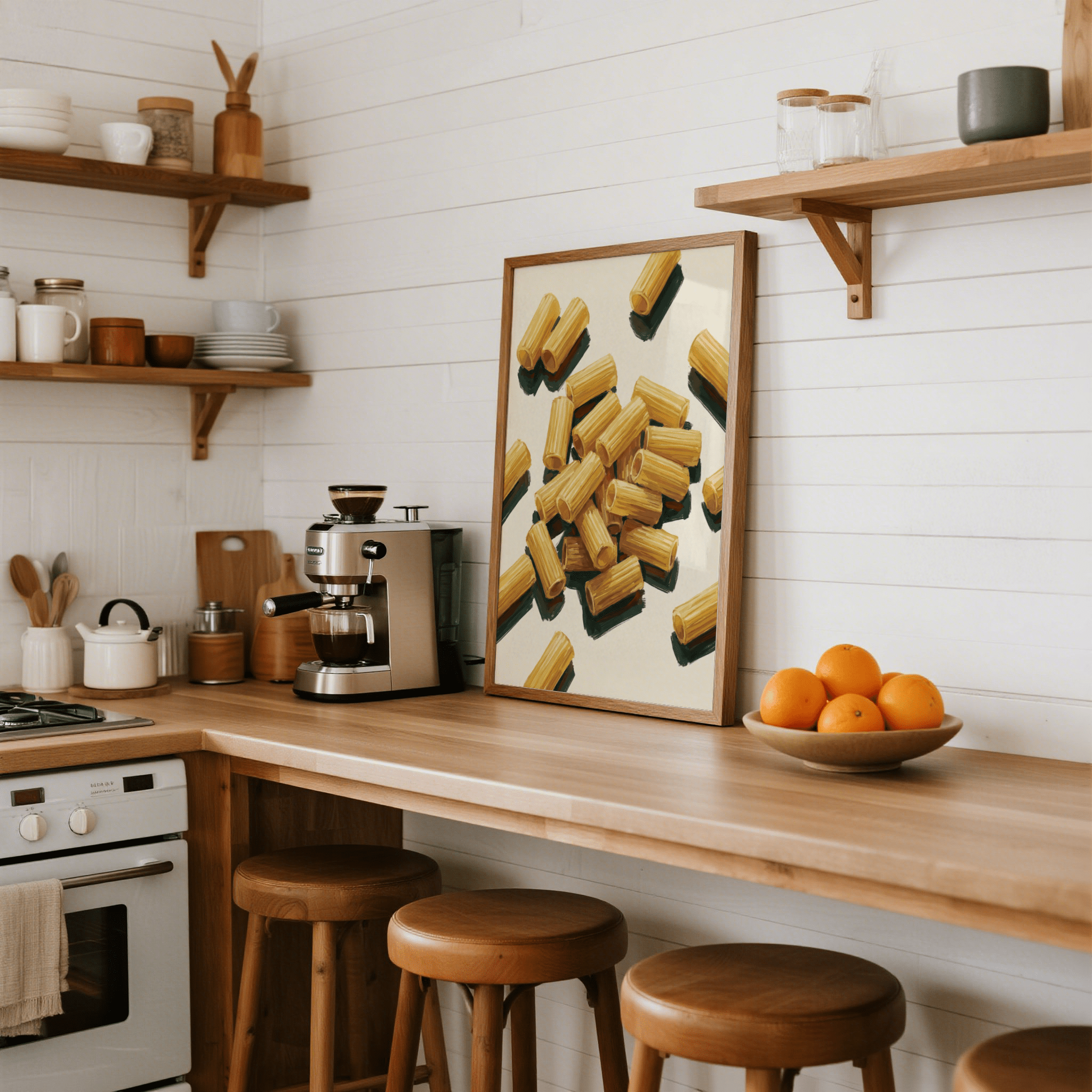 Rigatoni Pasta Print