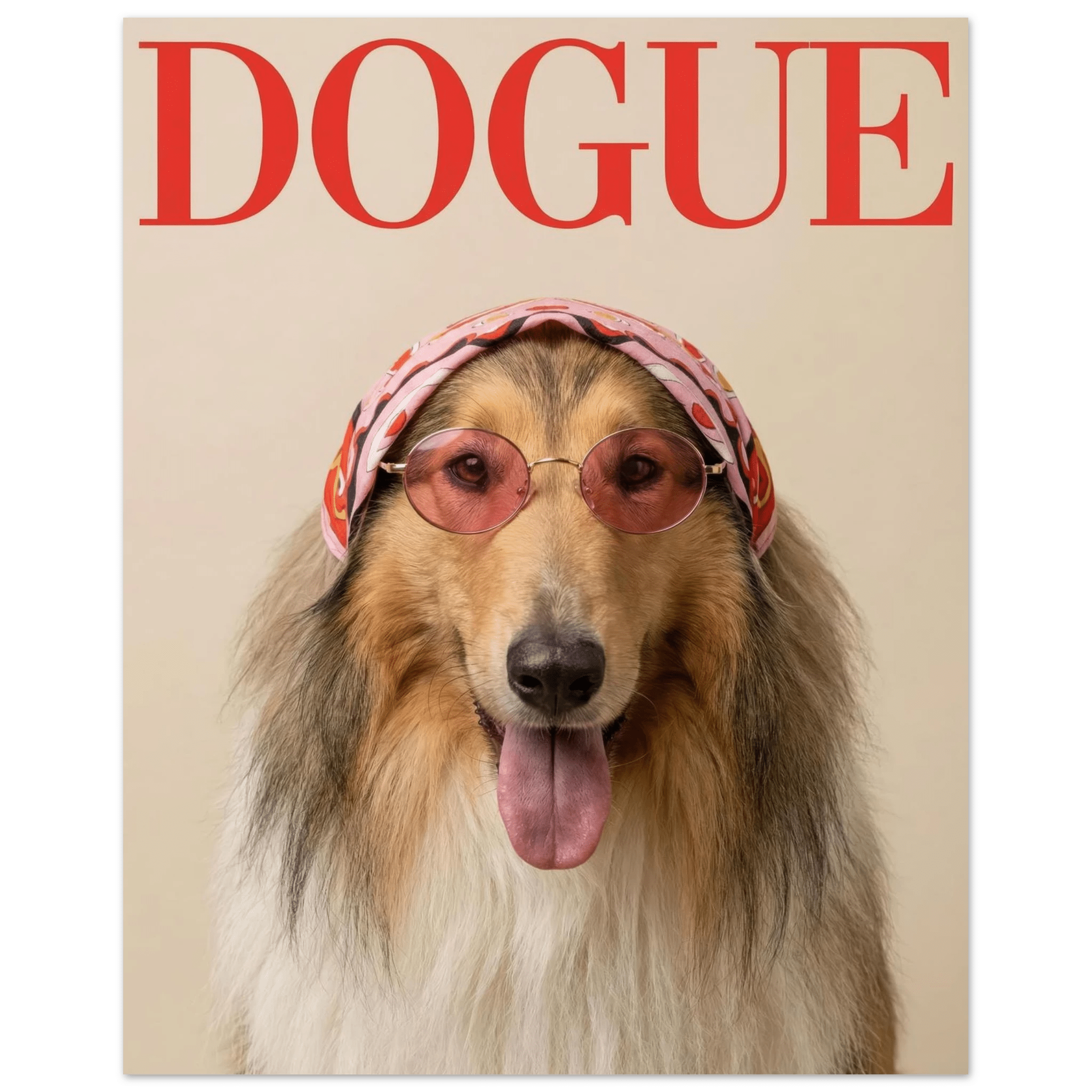Dogue Collie Poster