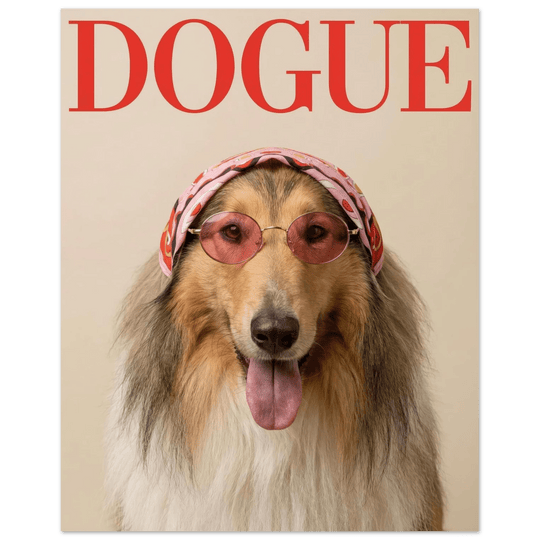 Poster Dogue Collie