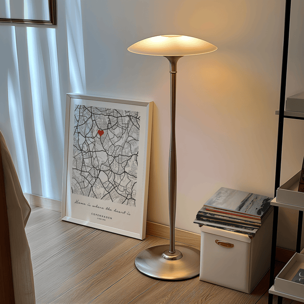 White and black Custom Anniversary Gift poster for contemporary living room design