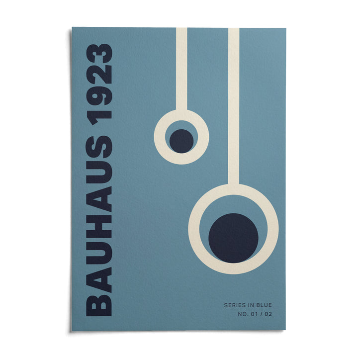 Bauhaus Posters, shown as an unframed paper print on a plain white background