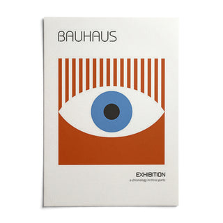 Bauhaus Posters, shown as an unframed paper print on a plain white background