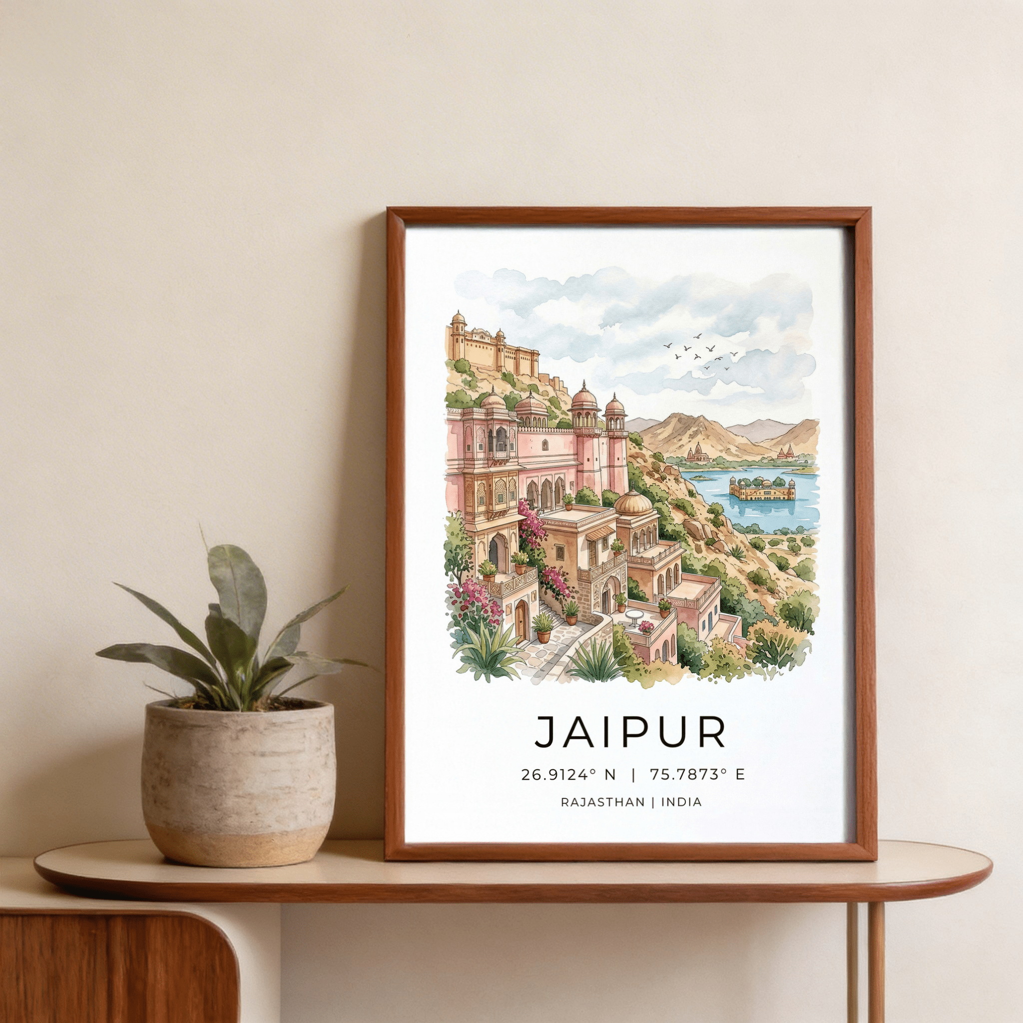 Vues Majestueuses de Jaipur