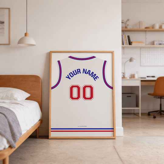 LA Clippers Jersey Poster
