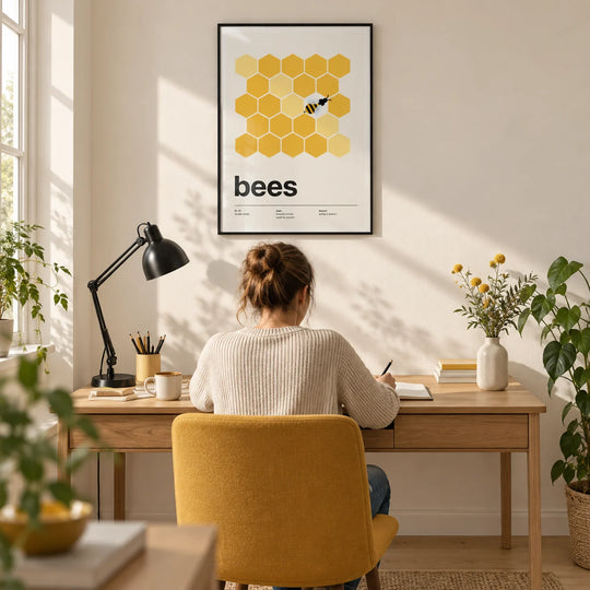 Abeja atareada