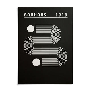 Black Minimalist Art, shown as an unframed paper print on a plain white background
