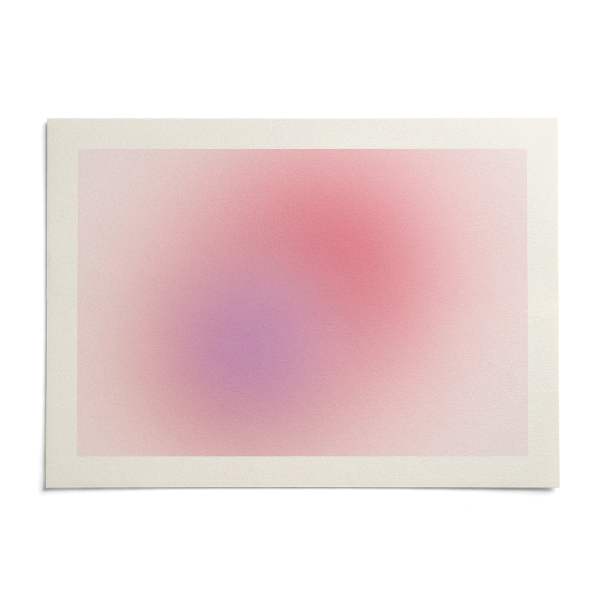 Blush Wall Art, shown as an unframed paper print on a plain white background