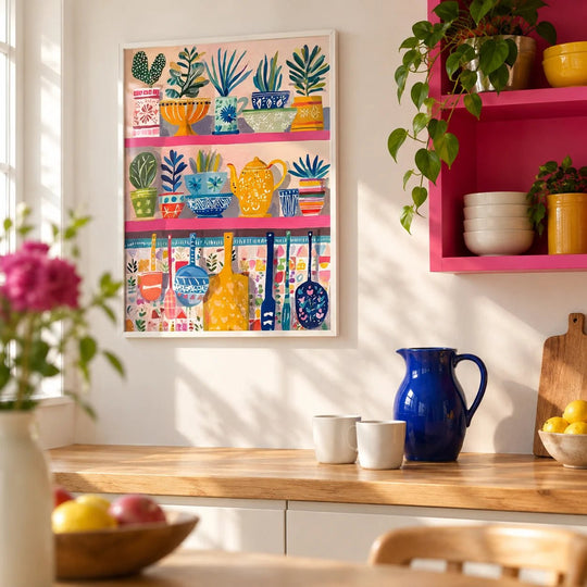 Boho Kitchen Print
