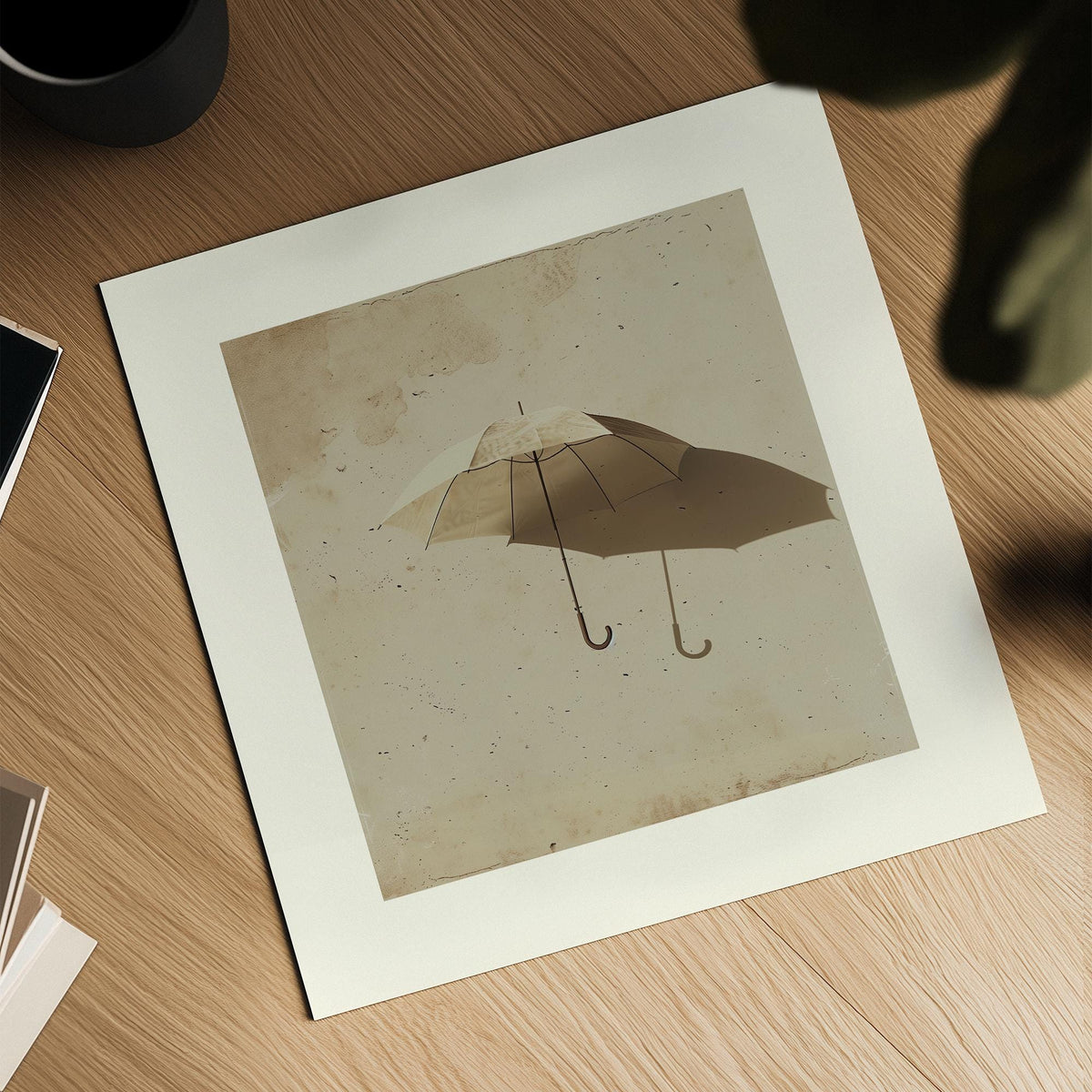 Abstract surrealist decor with a unique and thought-provoking concept