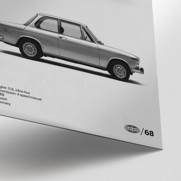 BMW Car Print art print, Black accents in home office setting