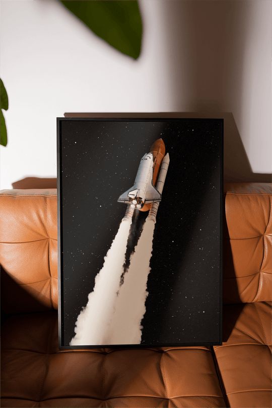 Impression de lancement de fusée