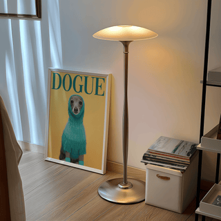 Cute Pet Wall Art dog motif with green sweater for hallway print display