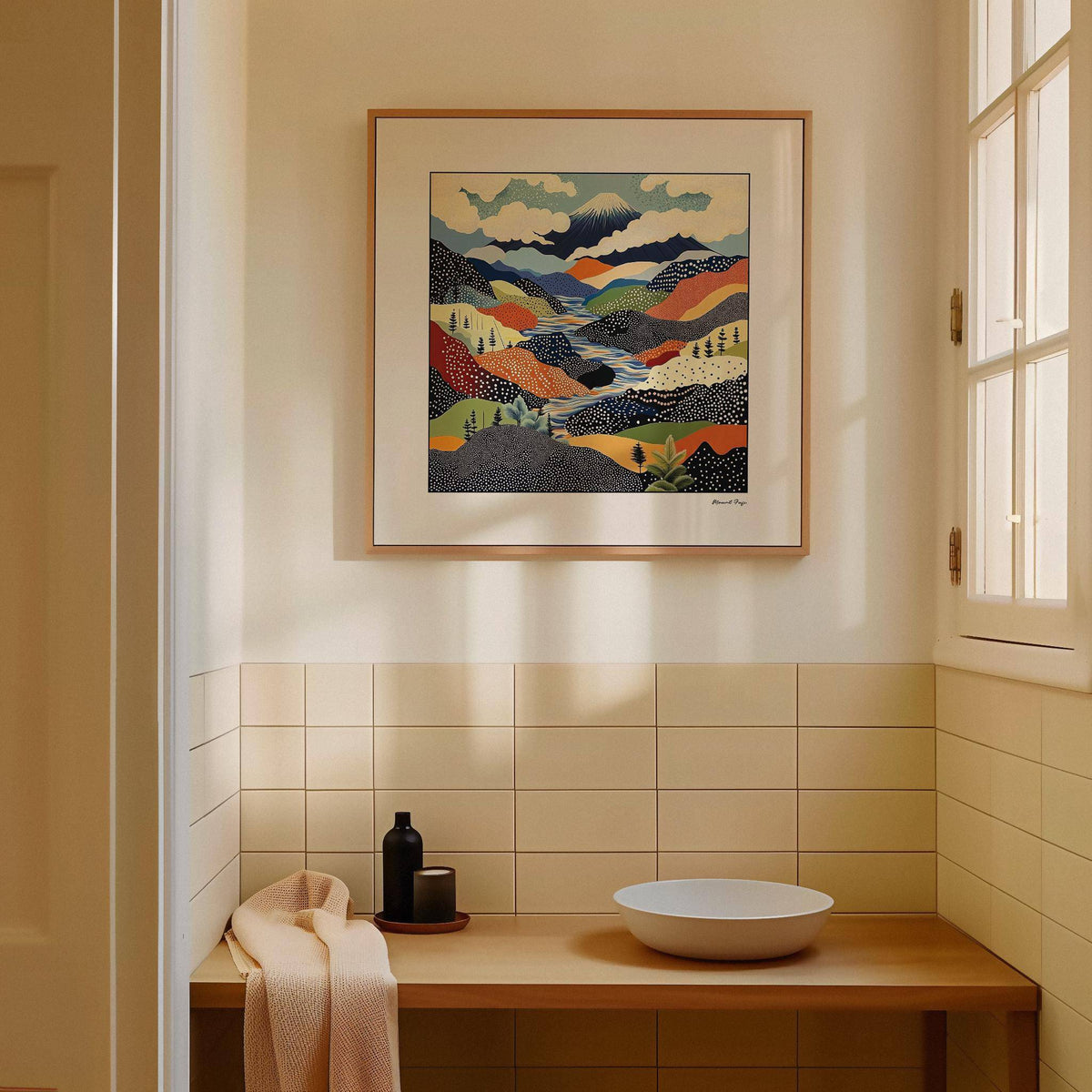 Decorative Japanese art prints for modern and traditional spaces