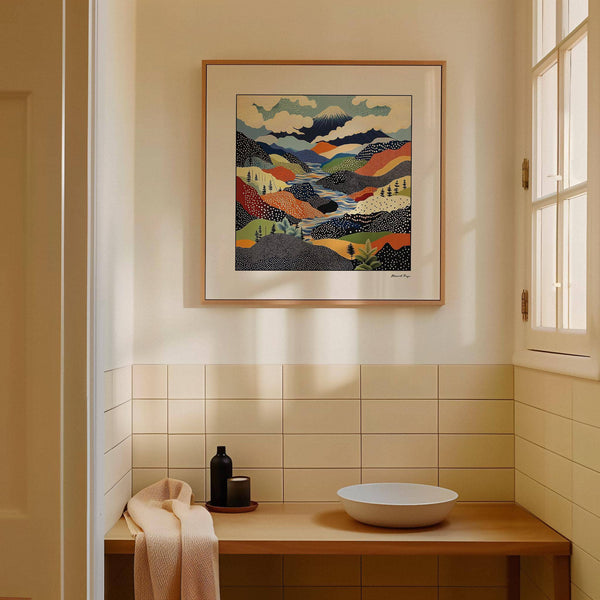 Decorative Japanese art prints for modern and traditional spaces