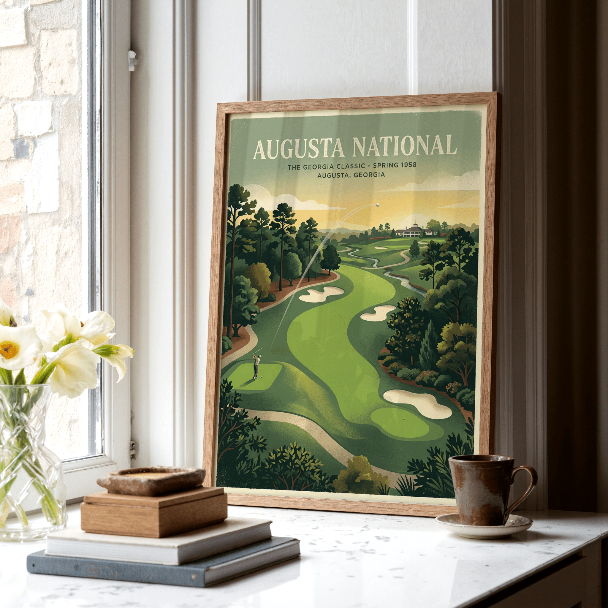 Goldener Fairway-Fluchtweg