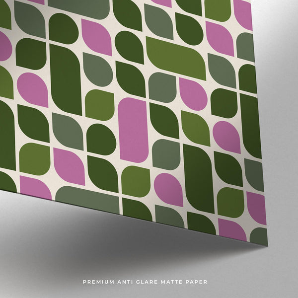 Bauhaus Exhibition 1923 print featuring abstract modular tile layout.