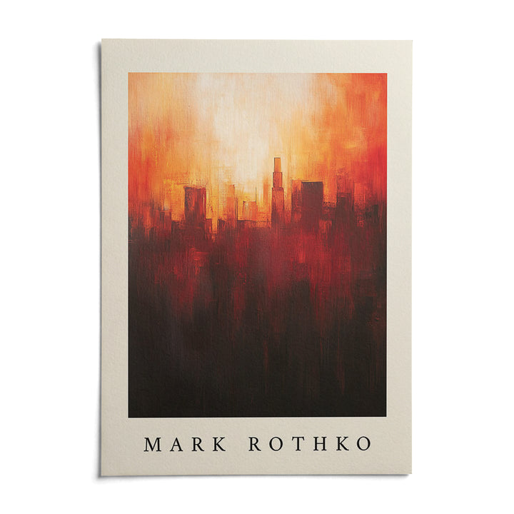 California Wall Art, shown as an unframed paper print on a plain white background