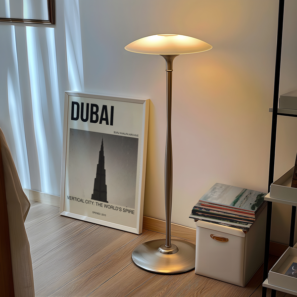 Full composition of Burj Khalifa Art Print poster with central vertical tower image and wide margins