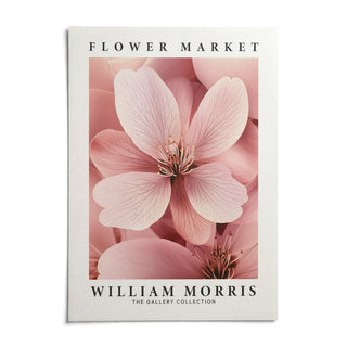 Cherry Blossom Wall Art, shown as an unframed paper print on a plain white background