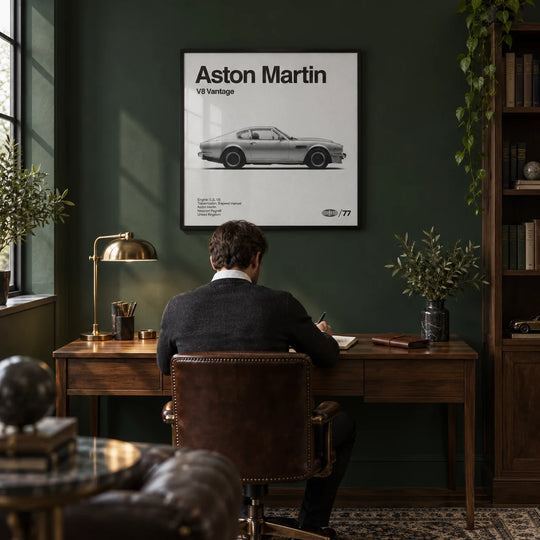 Klassisches britisches Muscle-Coupé