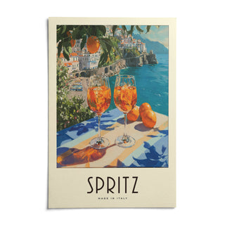 Cocktail Art Decor, shown as an unframed paper print on a plain white background