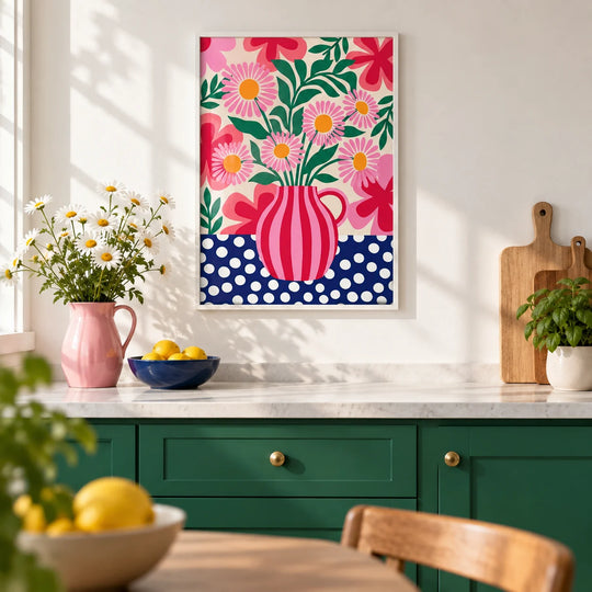 Affiche Fleurs Audacieuses