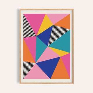 Colorful Geometric Wall Art